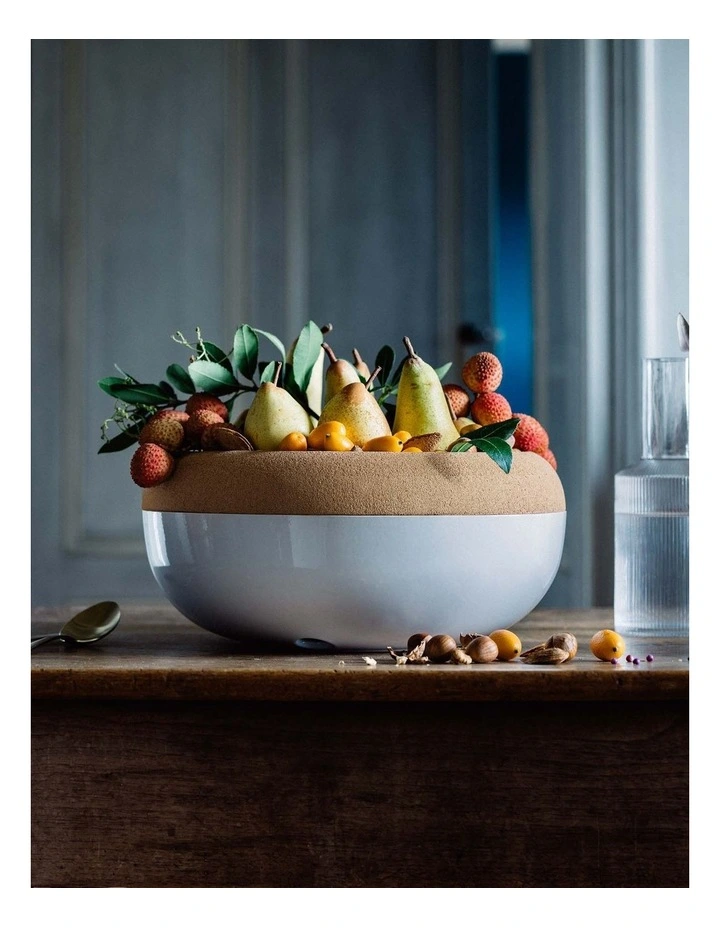 Conservation Storage Bowl Large in Chalk White