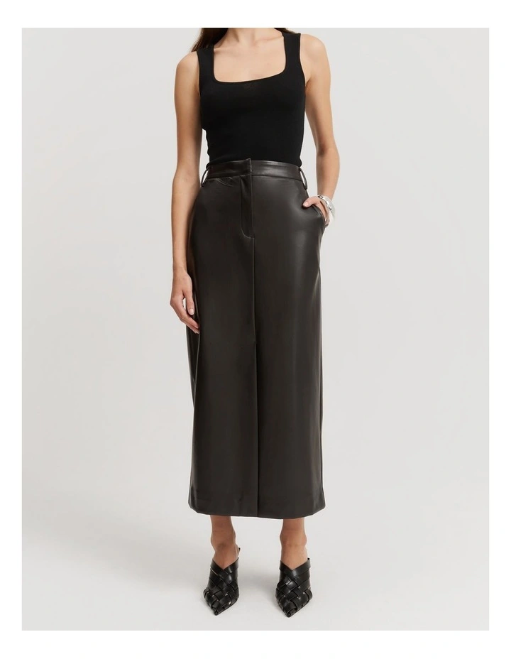 Column Skirt in Black