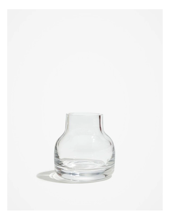 Dane Extra Small Vase in Clear