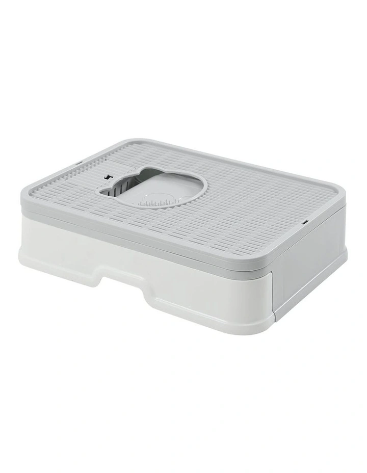 Foldable Cat Litter Box in Grey