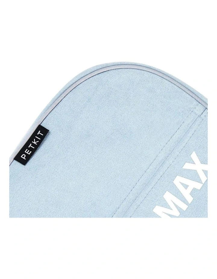 Magnetic Dustproof Curtain For Pura Max Cat Litter Box in Blue