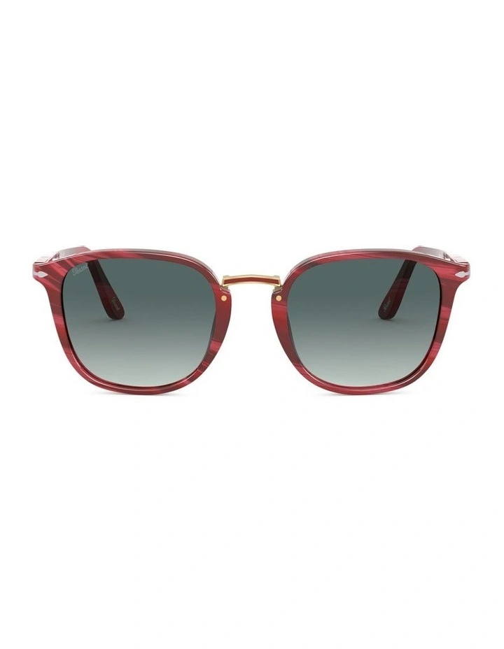 PO3186S Red Sunglasses