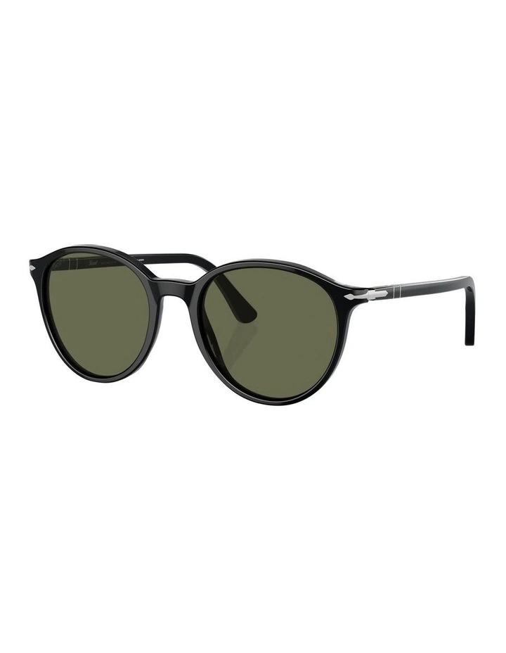 PO3350S Polarised Sunglasses in Black
