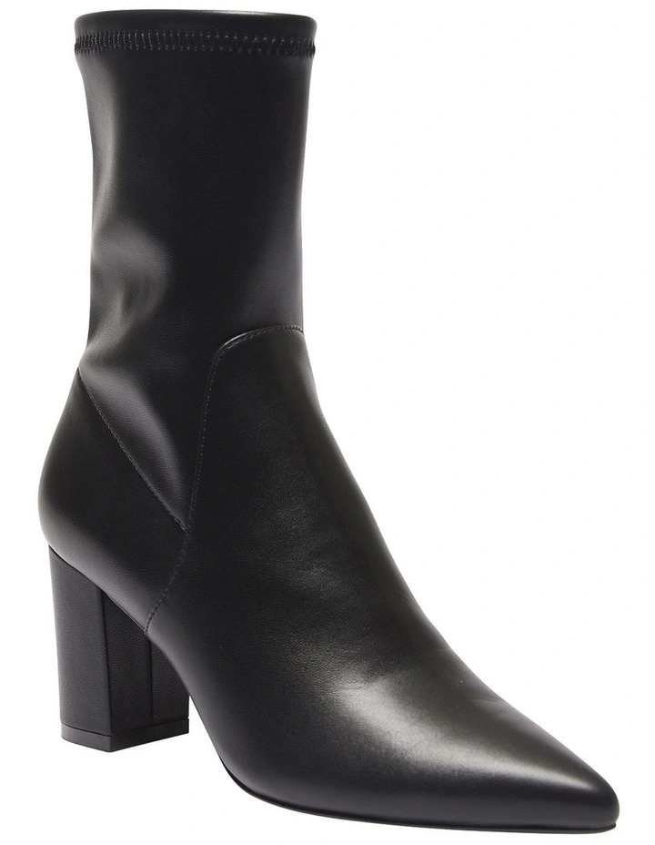 Karly Black Stretch Boots