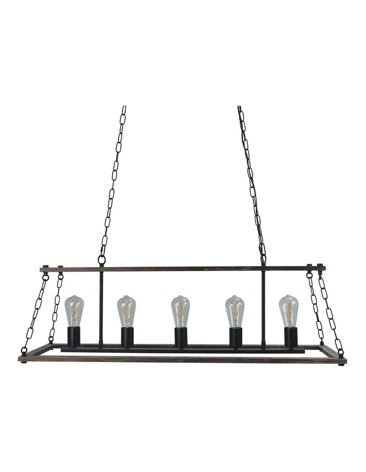 Island 5 Lits Pendant Light