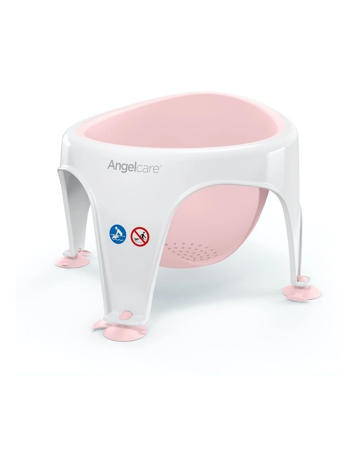 Baby Child Bath Support Soft Touch Ring Shower Mini Seat In Pink AC587
