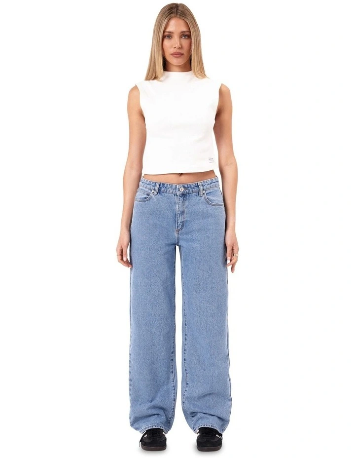 95 Baggy Gigi Jeans in Mid Blue