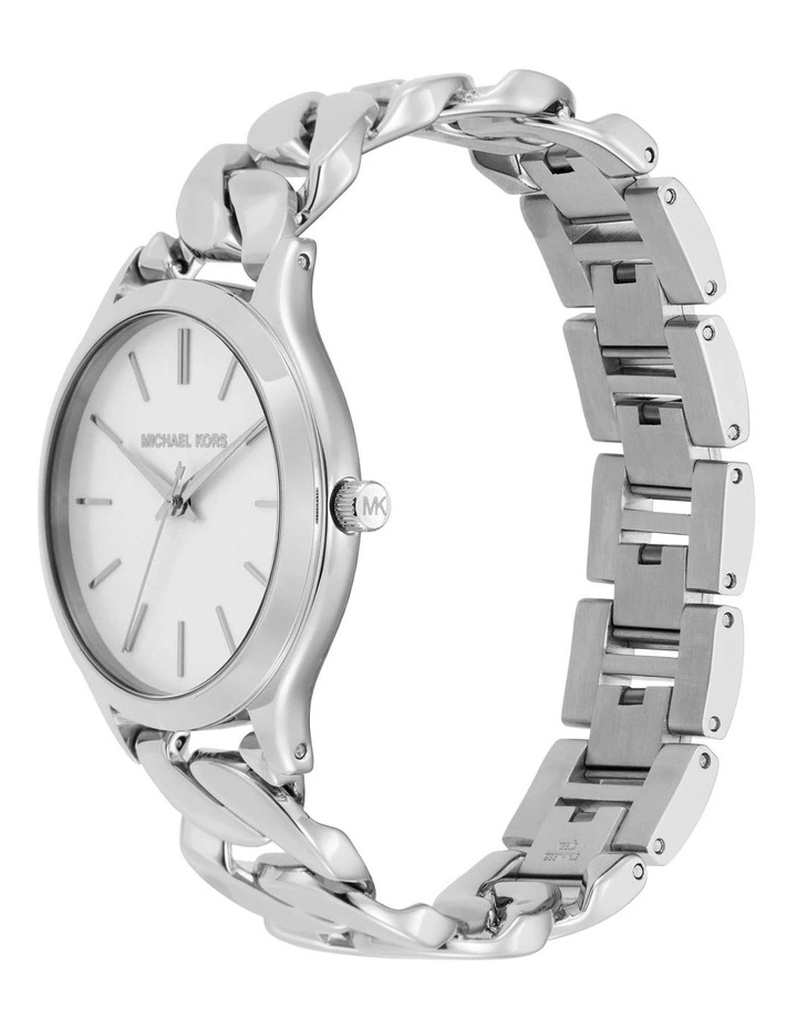 Runway Analogue Watch in Silver