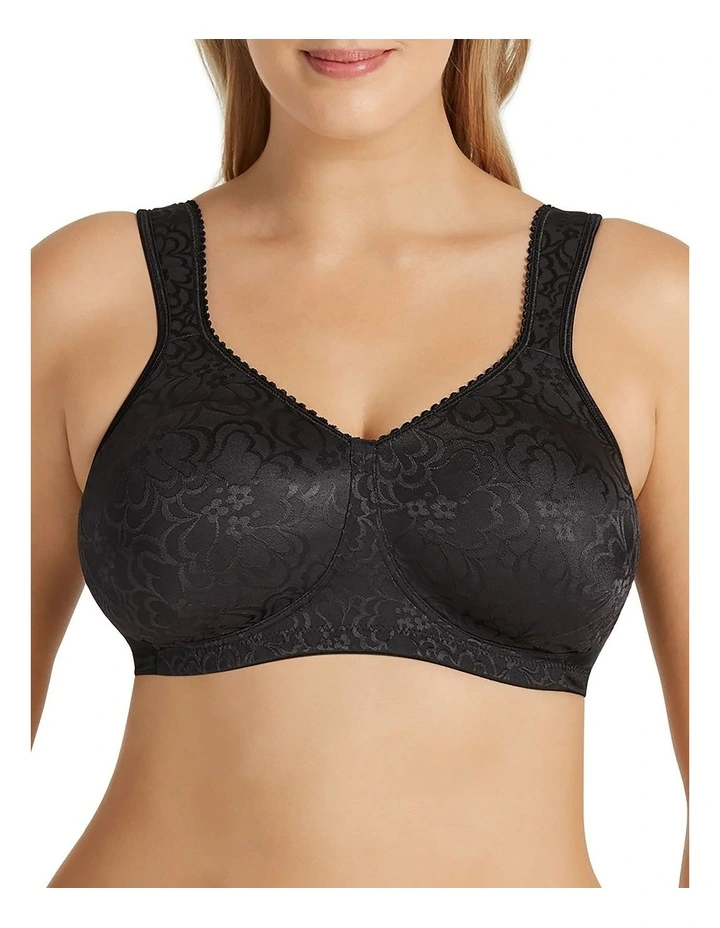 Ultimate Lift & Support Wirefree Bra in Black