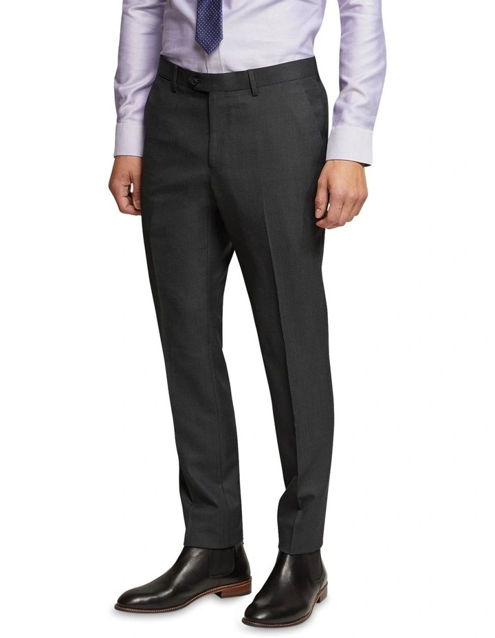 Auden Wool Rich Suit Trousers in Grey