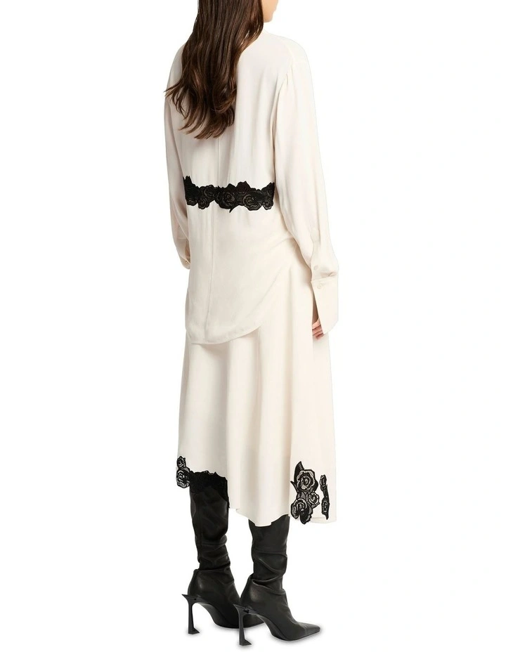 Pirouette Skirt in Ivory