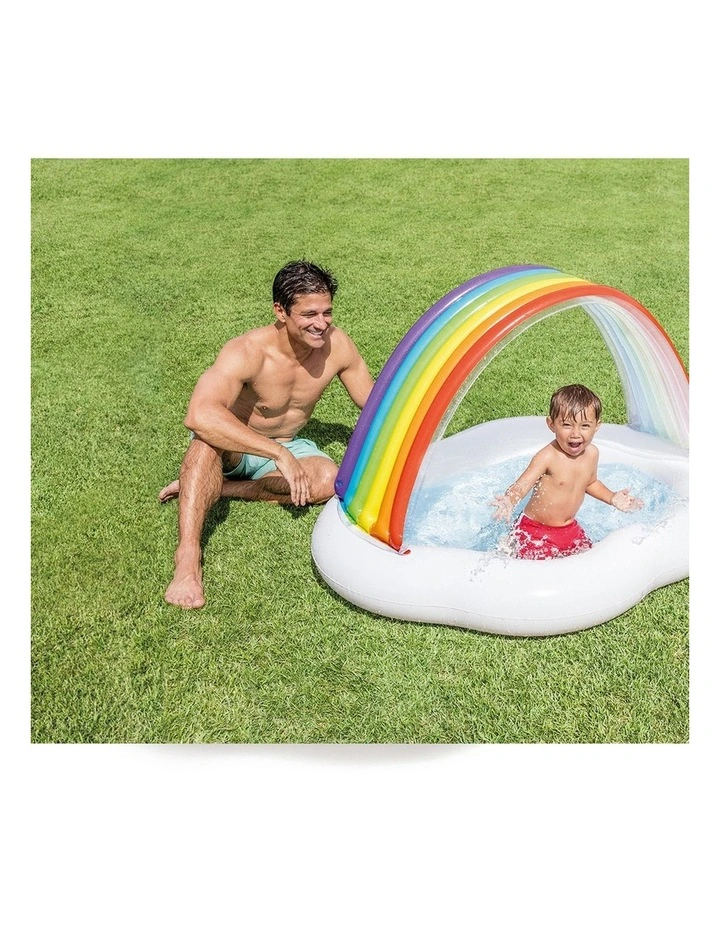 142cm Rainbow Cloud Baby/Kids Inflatable Pool