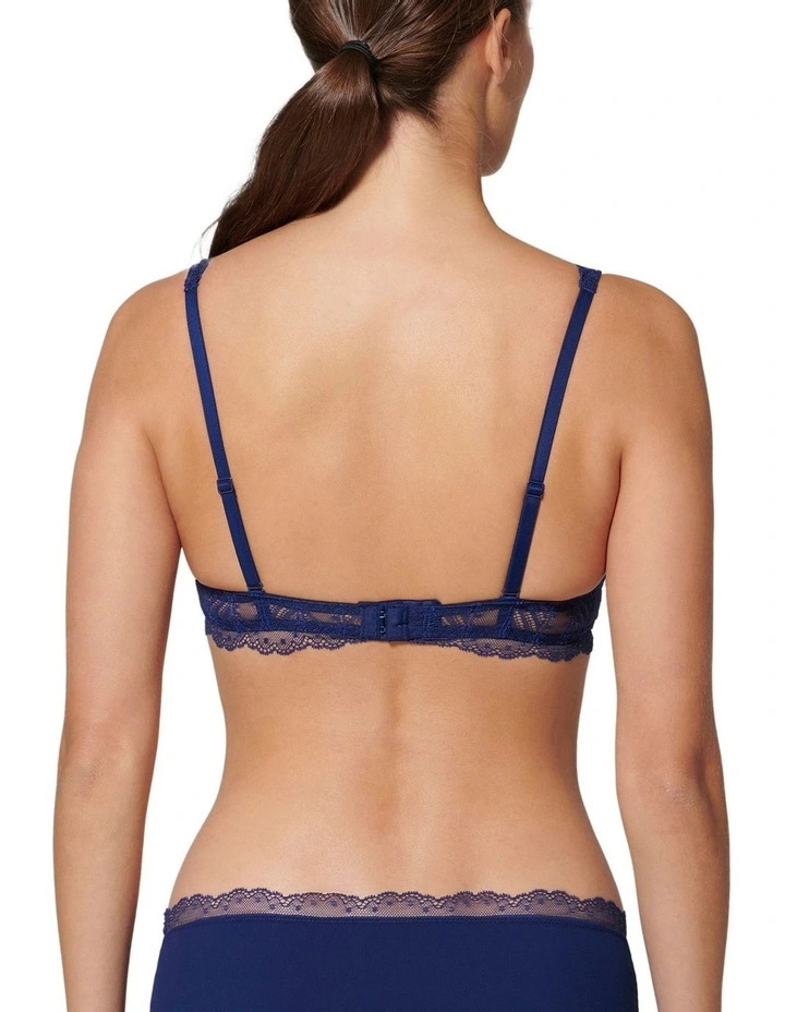 Canopee Soft Cup Triangle Bra in Blue