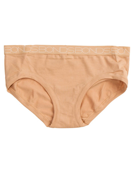Cottontails Midi Brief 3 Pack in Beige