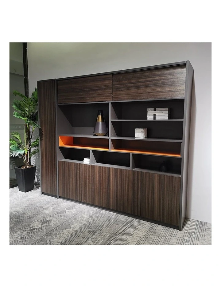 Raddix Display Unit 240cm in Brown