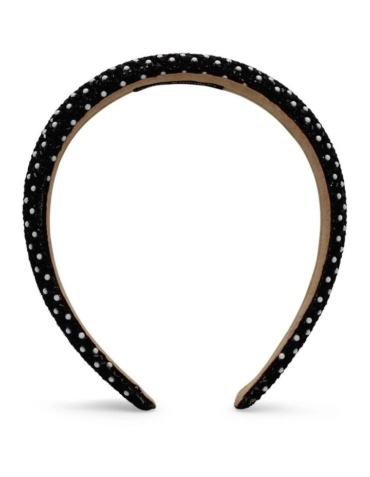 Paige Headband in Black
