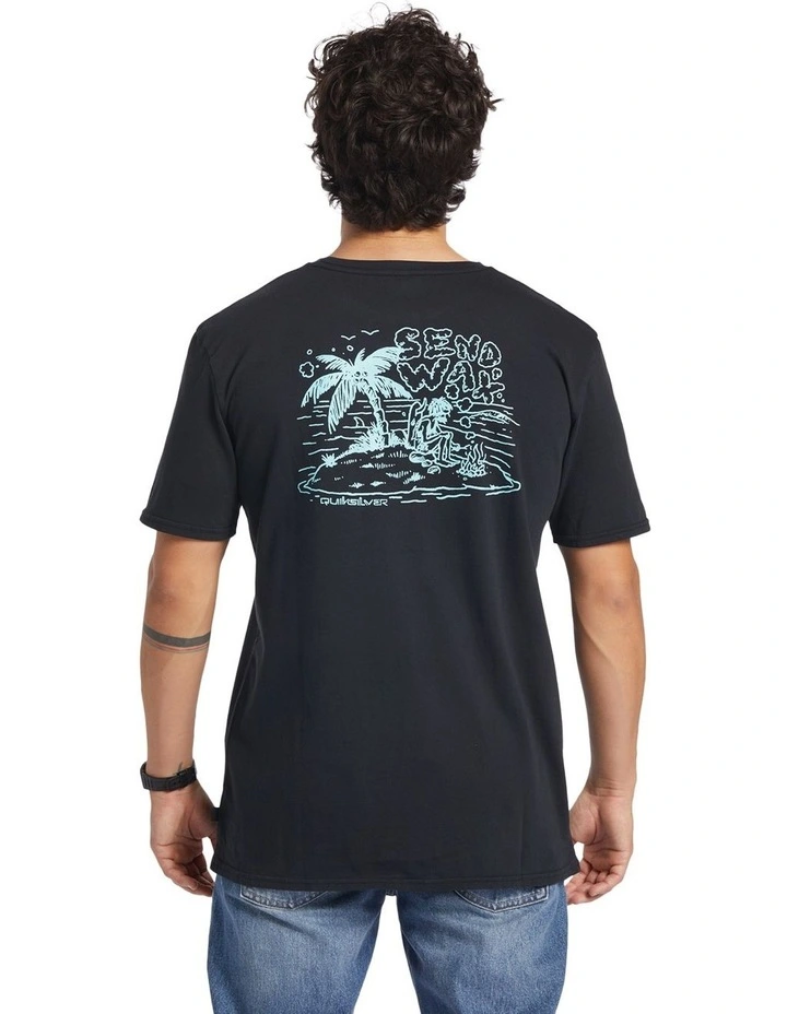 Send Wax T-shirt in Black