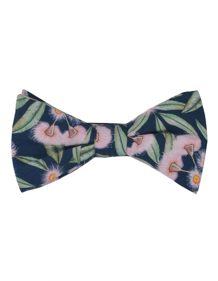 Flowering Gum Bow Tie in Navy