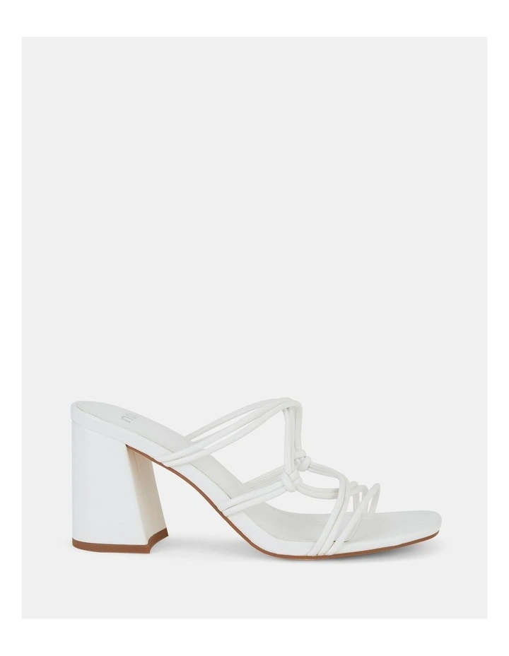 Luckie Heels in White