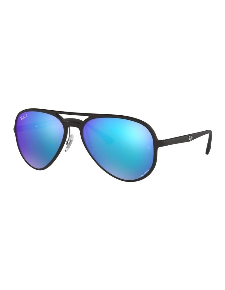 RB4320 Chromance Black Polarised Sunglasses