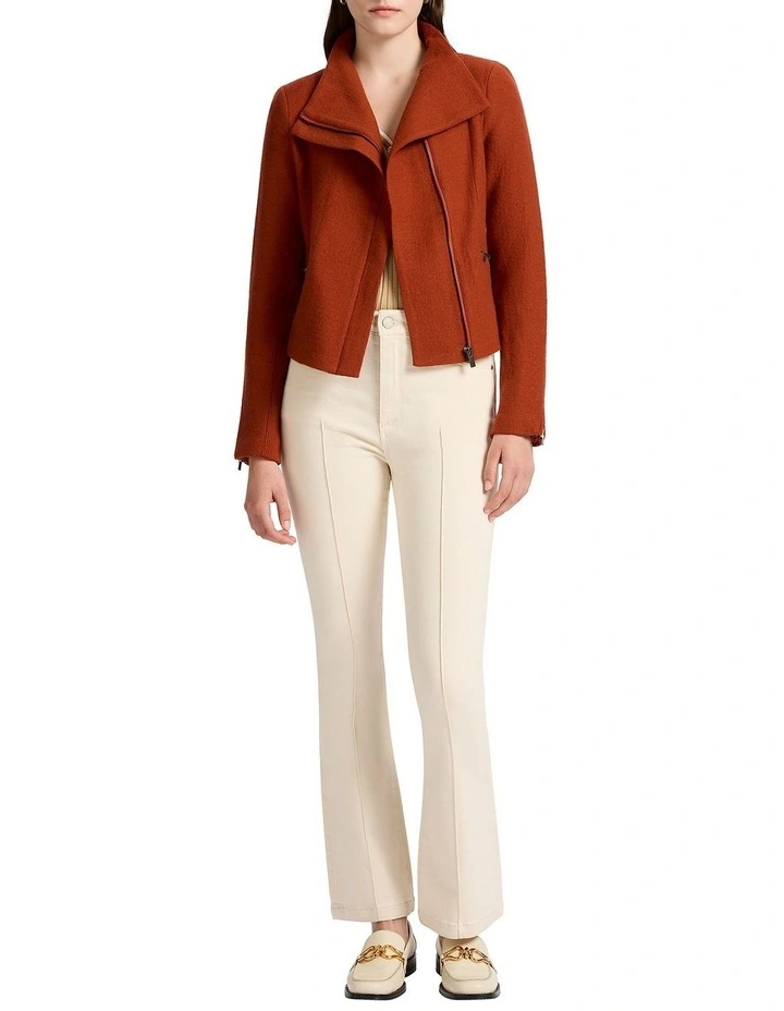 Lani Felted Wool Jacket in Dawn