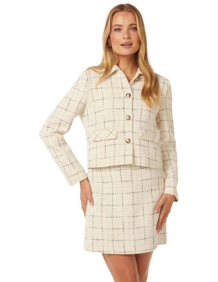 Rue Boucle Jacket in White