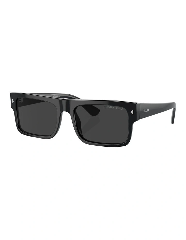 Polarised PR A10SF Sunglasses in Black