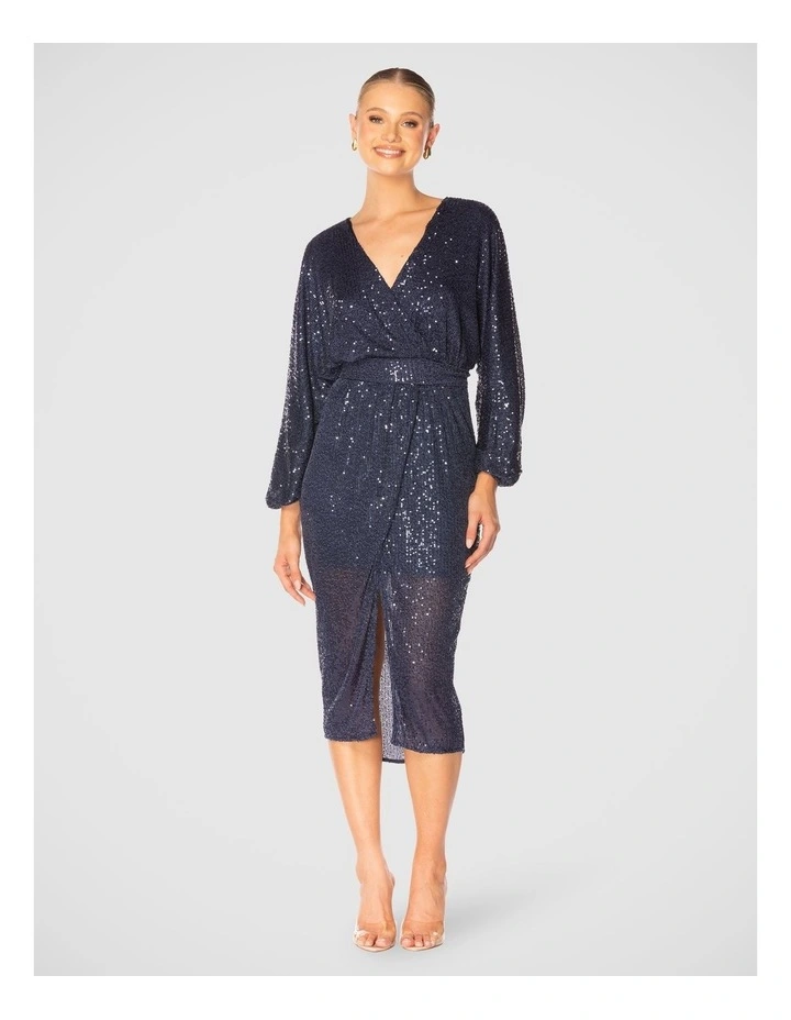 Marchella Dress in Navy