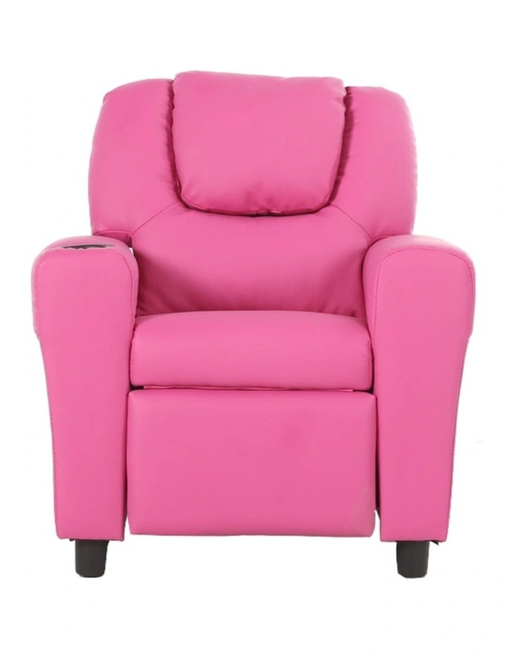 Oliver Recliner Sofa Armchair in Pink