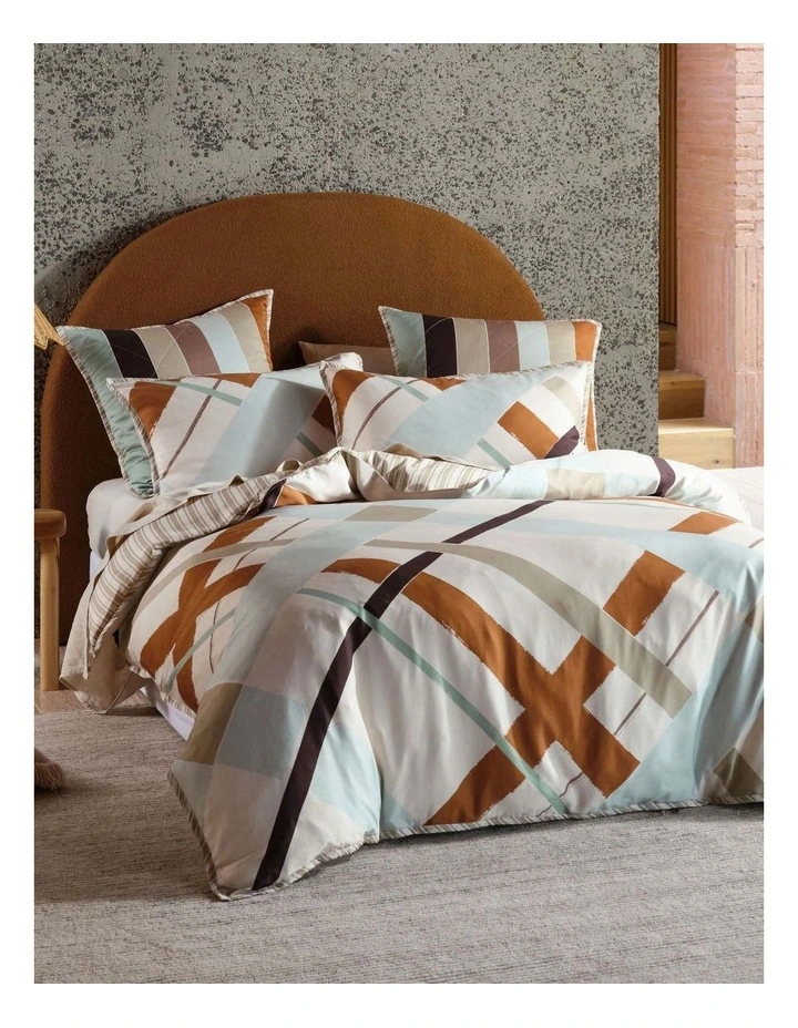 Issey Quilt Cover Set in Multi