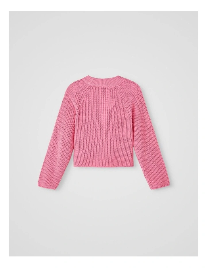 Venja Loose Knit in Pink Cosmos