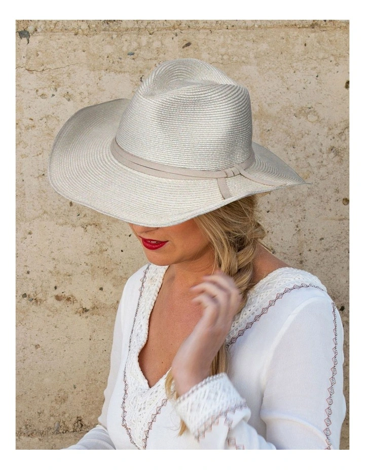 Rio Cowboy Hat in Ivory