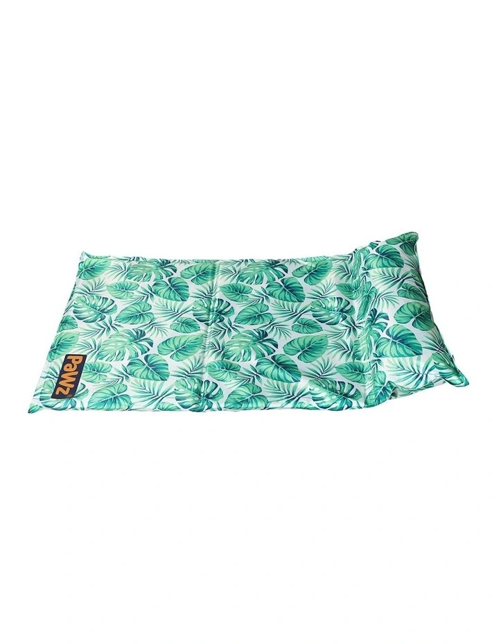 Pet Cooling Gel Non-Toxic Bed Pillow Sofa S in Green