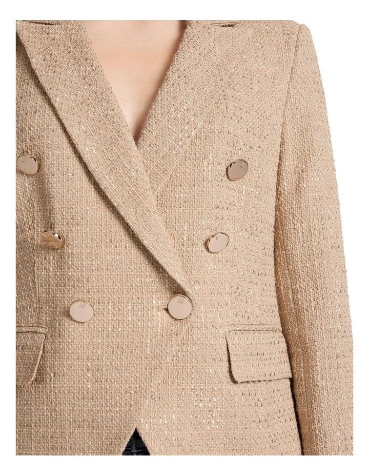 Raise Your Voice Blazer in Twine