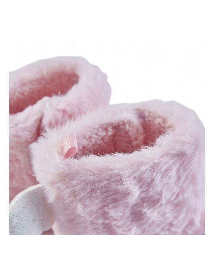 Fluffy Angel Boot in Pink