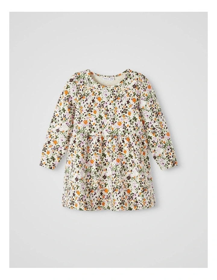 Lucca Sweat Dress in Buttercream