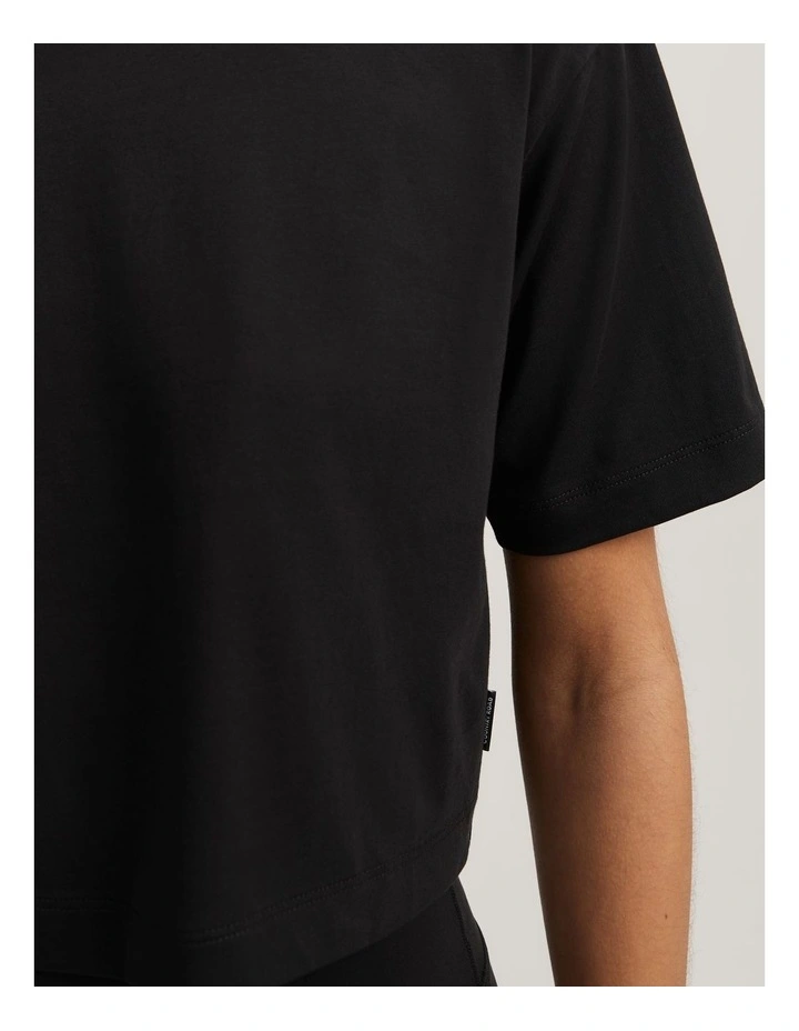 Australian Cotton Crop T-shirt in Black