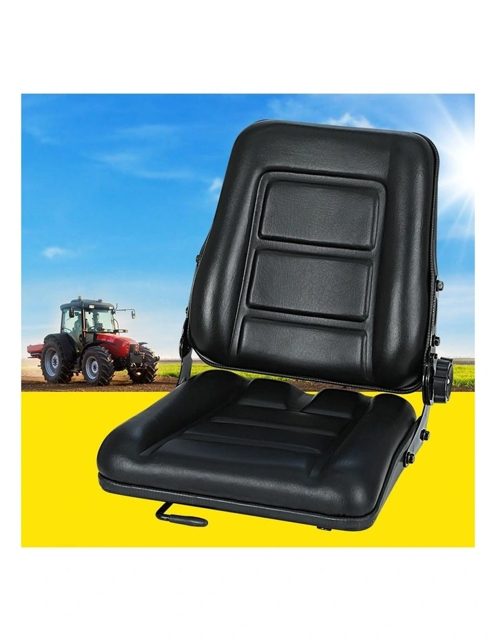 Adjustable Universal Tractor Seat in Black