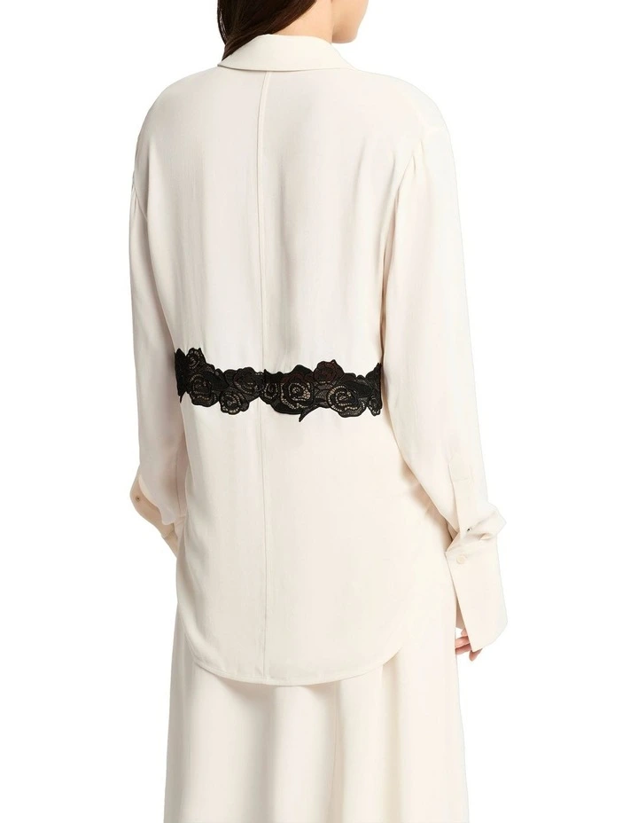 Pirouette Shirt in Ivory