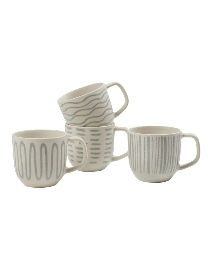 Mira Mug Set of 4 320ml