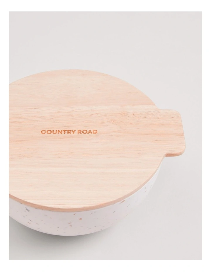 Lorne Small Salad Bowl in Snow