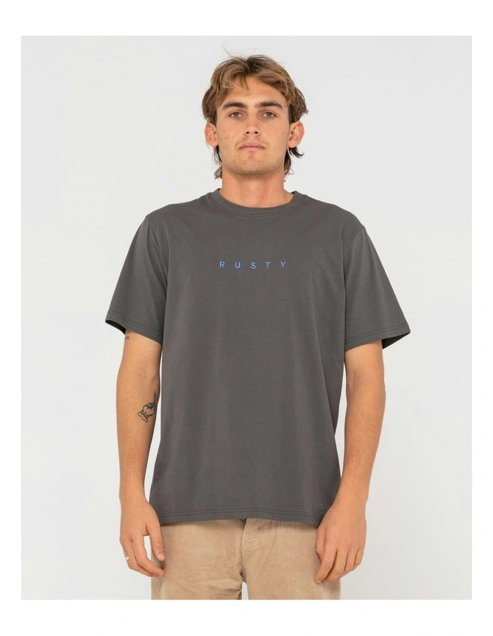 Short Cut 2 Short Sleeve Tee in Grey
