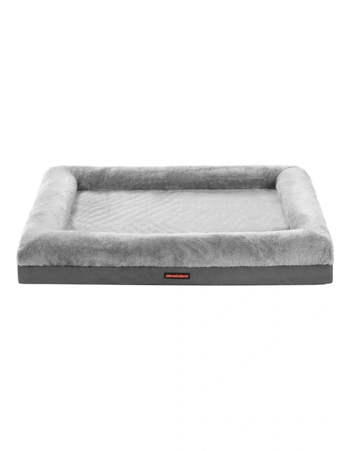 Winston Walled Pet Bed 103x76cm Grey