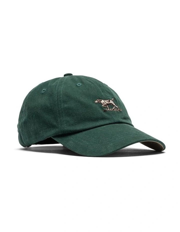 Signature Cap in Bottle Green Oxford