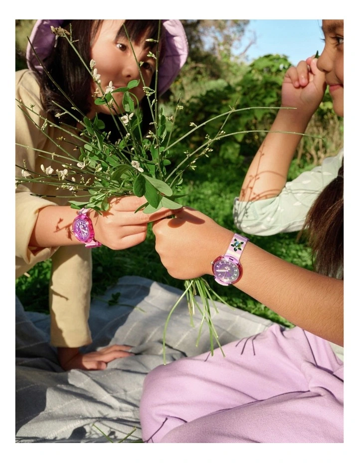 Shining Turtle Watch in Purple