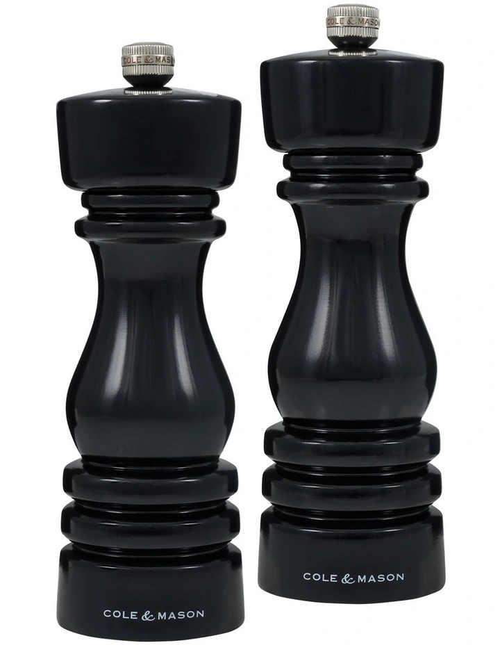London Mills 180mm in Black Gloss