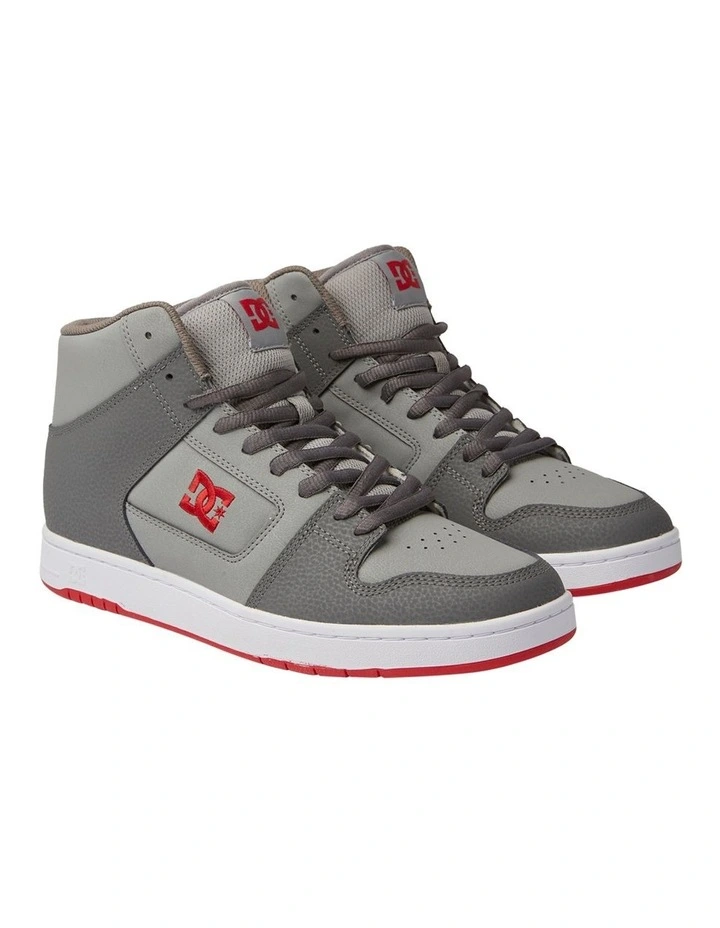 Manteca 4 High Top Shoes in White/Grey/Orange