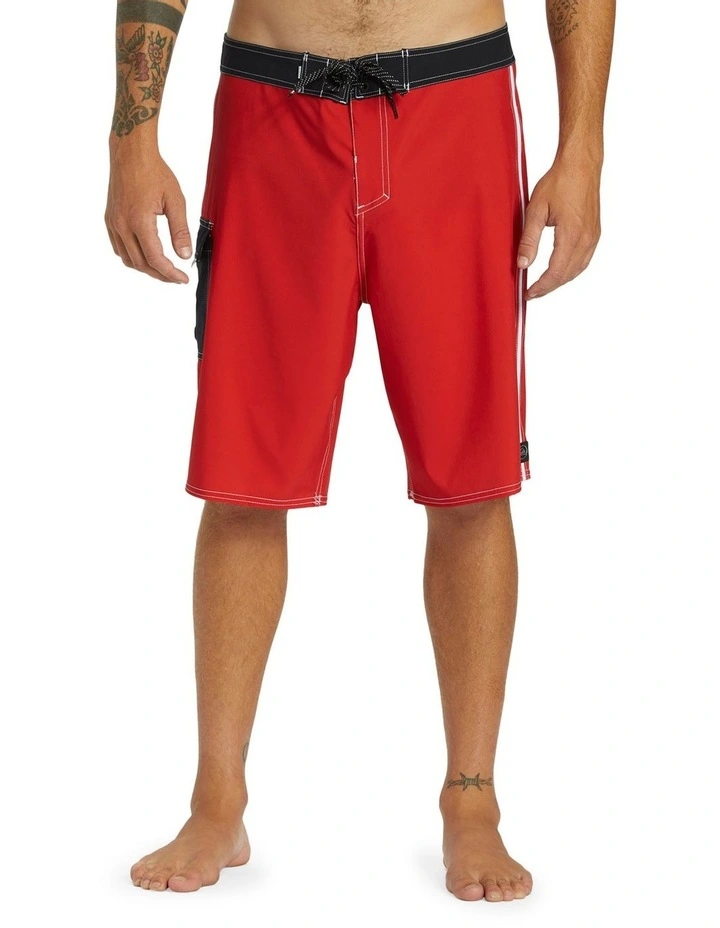 Saturn Solid 21 Boardshorts in Salsa