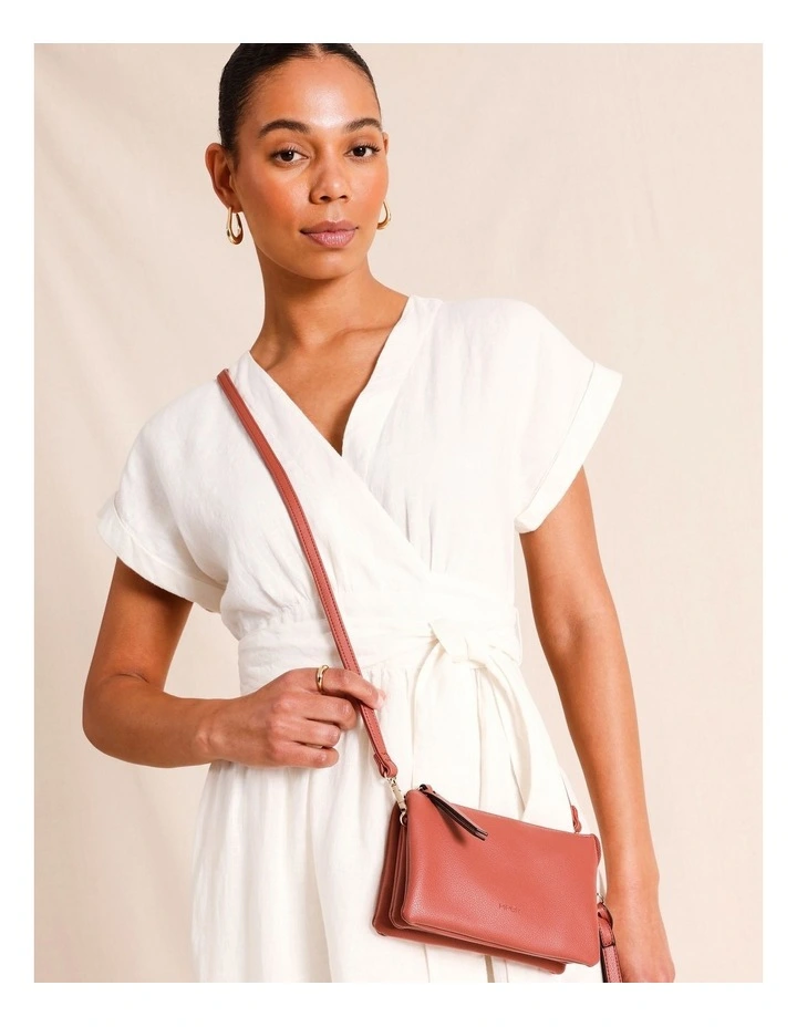 Mia Crossbody Bag in Clay