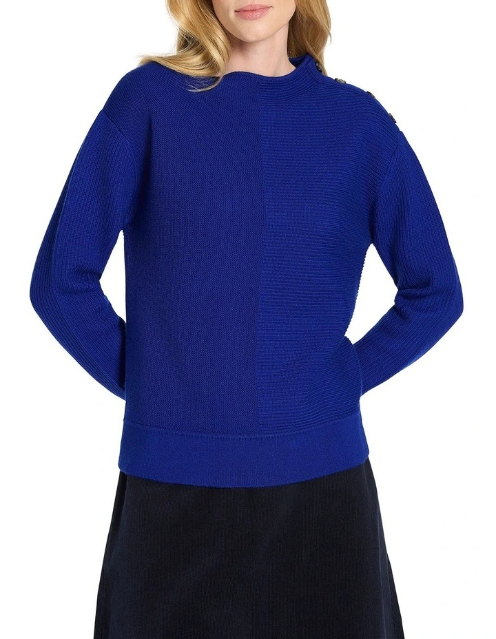 Odessa Merino Knit in Blue